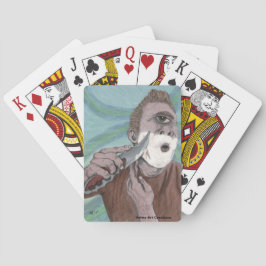 Baralho Ciclope Grego Faca Sonora Fantasia Jogando Cartões