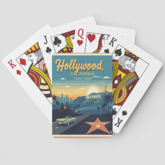 Baralho Cidade de Purpurina de Hollywood