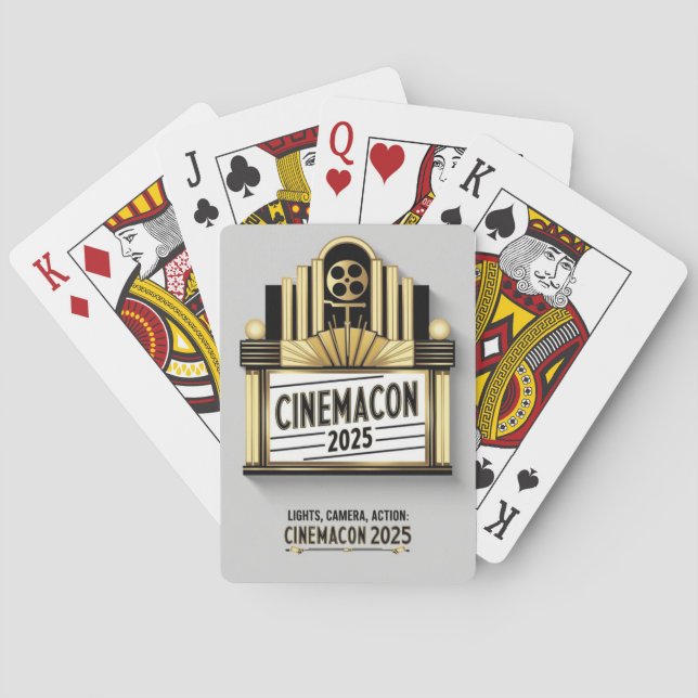 Baralho CinemaCon 2025 (Verso)