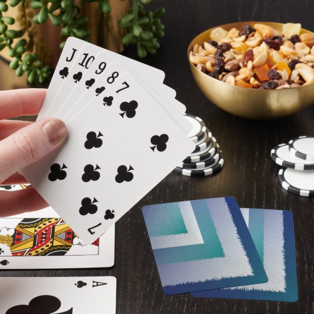 Baralho cinza azul-lacrimogêneo ex pastel (In situ)
