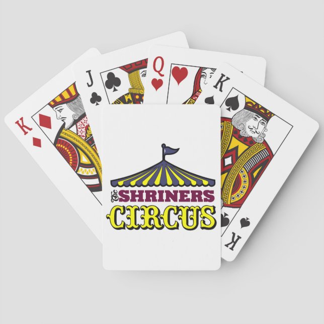 Baralho Circo de Shriners (Verso)