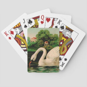 Baralho Cisne Antigo no Lago