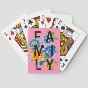 Baralho Citação da Família Floral