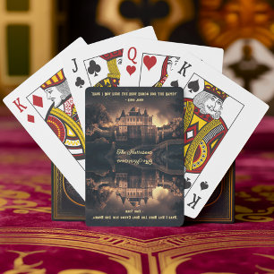 Baralho Citação da Família Vintage Retro Vintage