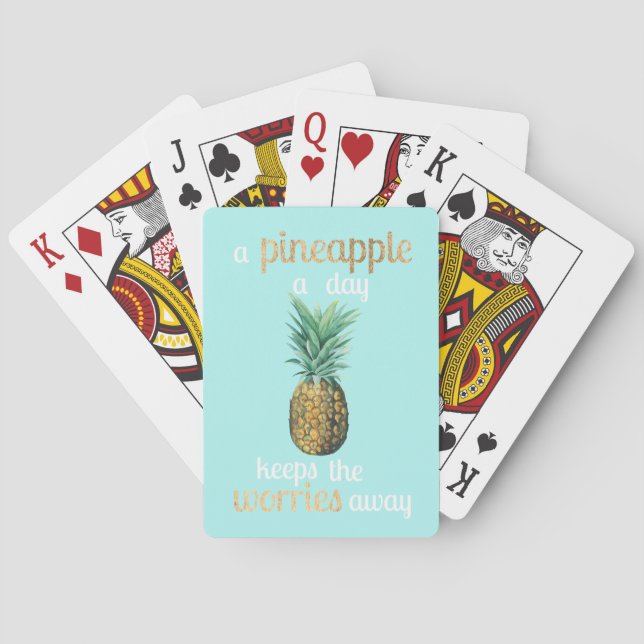 Baralho Citação de Vida do Pineapple (Verso)