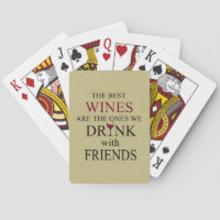 citação engraçada de vinho para amigos