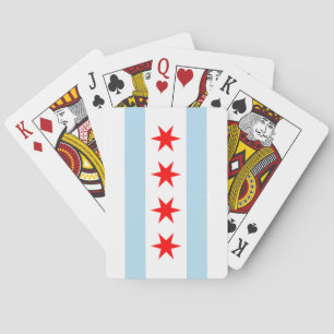 Baralho City Flag de Chicago (Illinois)
