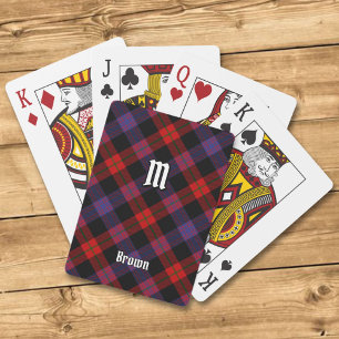 Baralho Clan Brown Tartan