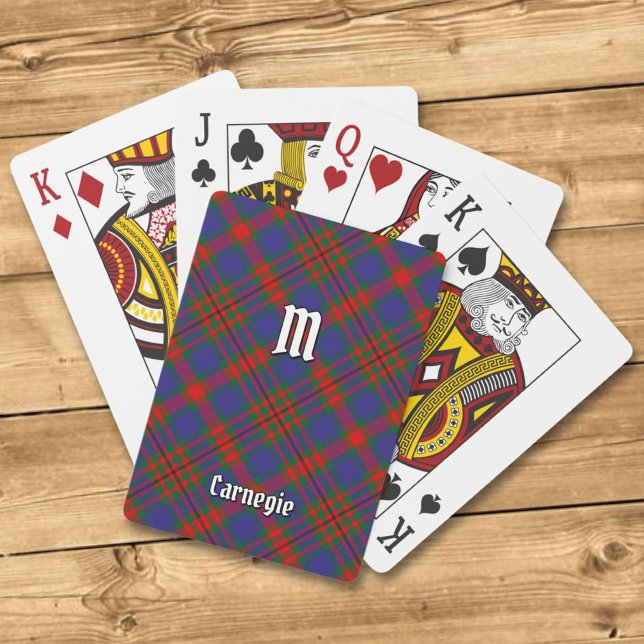 Baralho Clan Carnegie Tartan (Criador carregado)
