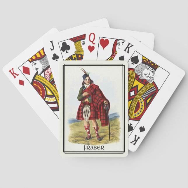 Baralho Clan Fraser Classic Scotland (Verso)