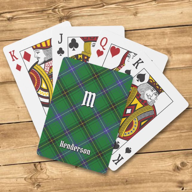 Baralho Clan Henderson Tartan (Criador carregado)
