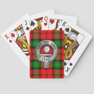 Baralho Clan Kerr Crest & Tartan