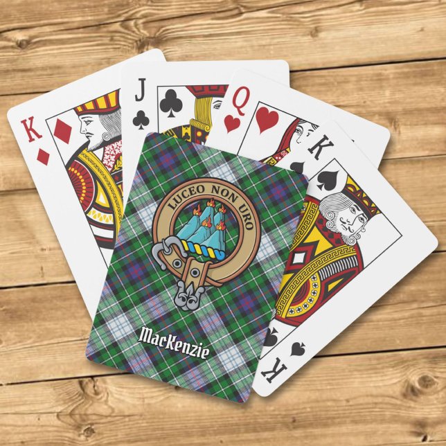 Baralho Clan MacKenzie Crest Jogando Cartões (Criador carregado)