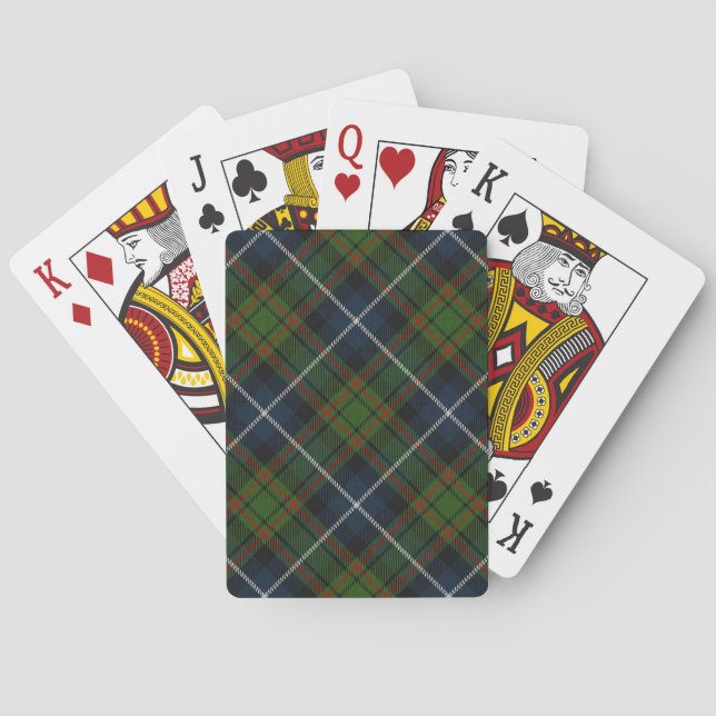 Baralho Clan MacRae Tartan Deck Escocês (Verso)