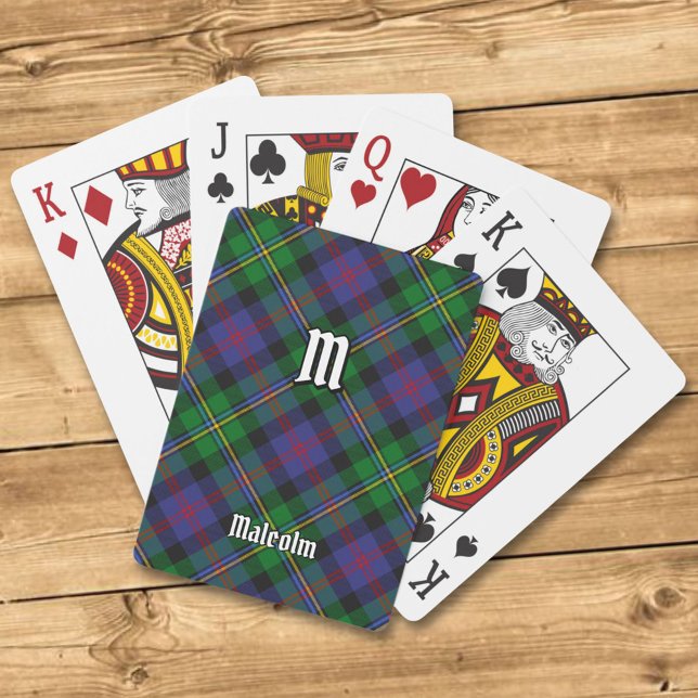 Baralho Clan Malcolm Tartan (Criador carregado)