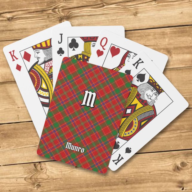 Baralho Clan Munro Tartan (Criador carregado)