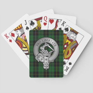 Baralho Clan Wallace Crest & Hunting Tartan