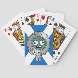 Baralho Clan Wood Crest & Tartan sobre o Salpneu