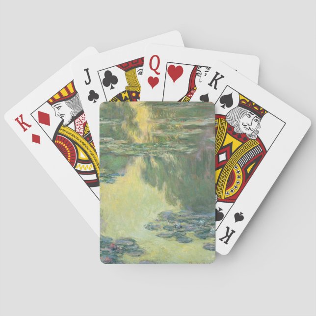 Baralho Claude Monet Água Lírios Impressionista (Verso)