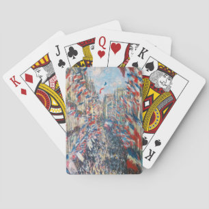 Baralho Claude Monet - La Rue Montorgueil - Paris