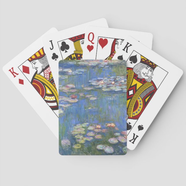 Baralho Claude Monet // Lírios De Água (Verso)