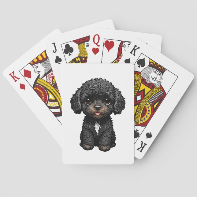 Baralho Cockapoo Preto (Verso)