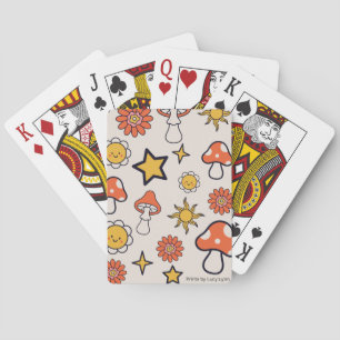 Baralho Cogumelos, Flores e Estrelas Tan Tay Cards