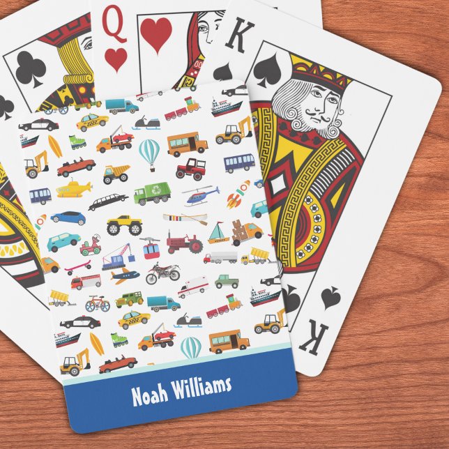 Baralho Coisas De Meninos Que Movimentam Carros De Veículo (Criador carregado)