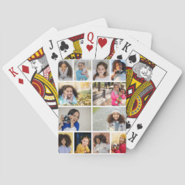 Baralho Colagem de Fotografias design
