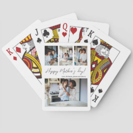 Baralho Colagem de fotos do dia de as mães 4