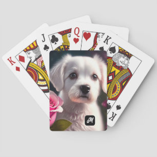 Baralho Coleção De Cães Pequenos E Rosa