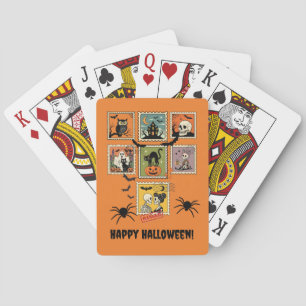 Baralho Coleção de Carimbo do Vintage Halloween