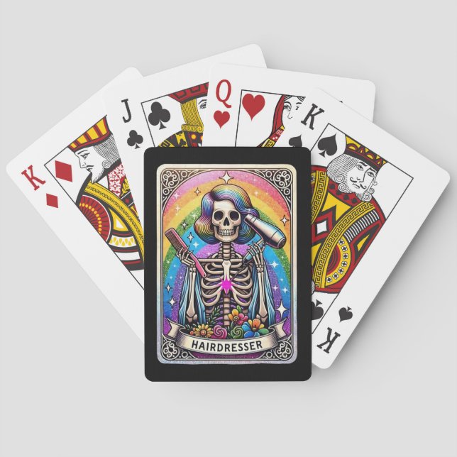 Baralho Coleção de Placas Tarot do Hairdresser (Verso)