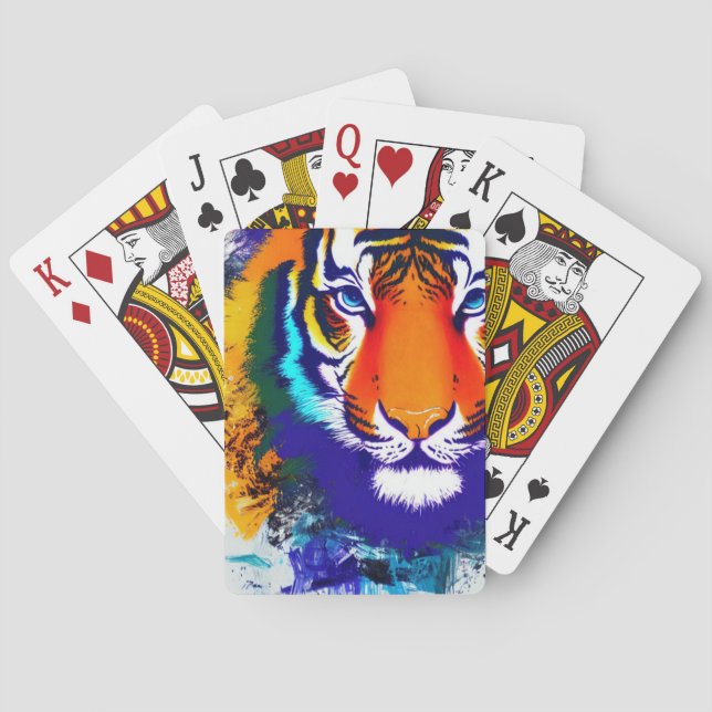 Baralho Colorida Tiger (Verso)
