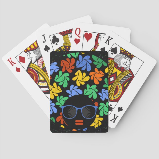 Baralho Colorir Afro Love (Verso)