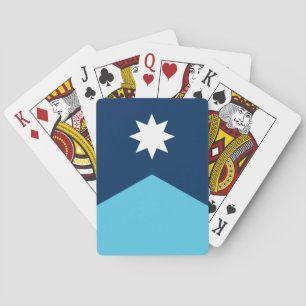 Baralho com a nova Bandeira de Minnesota