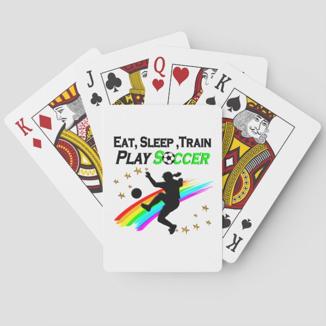 BARALHO COMA, DORME, TREM JOGAR FUTEBOL (Verso)