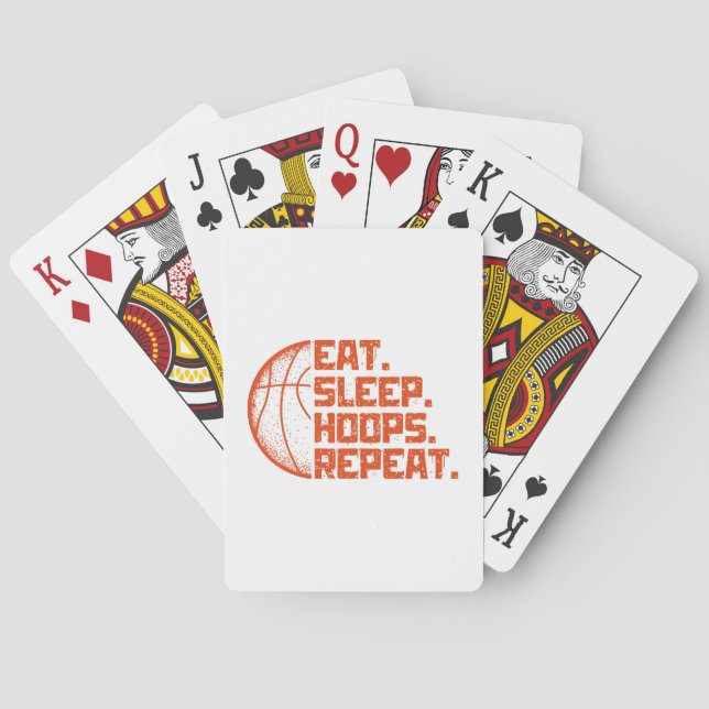 Baralho Coma Dormir Hoops Repetir Cotações Engraçadas de B (Verso)