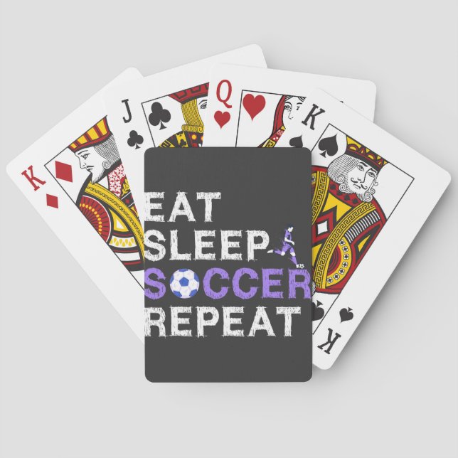 Baralho Comer+Dormir+Futebol+Repetir (Verso)