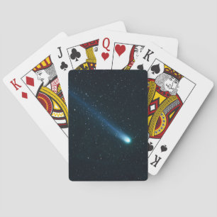 Baralho Cometa no céu nocturno