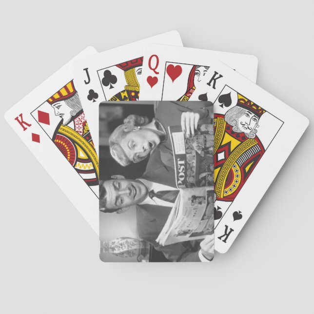 Baralho Compartimento da leitura do casal (Verso)