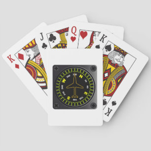 Baralho Compass da aeronave