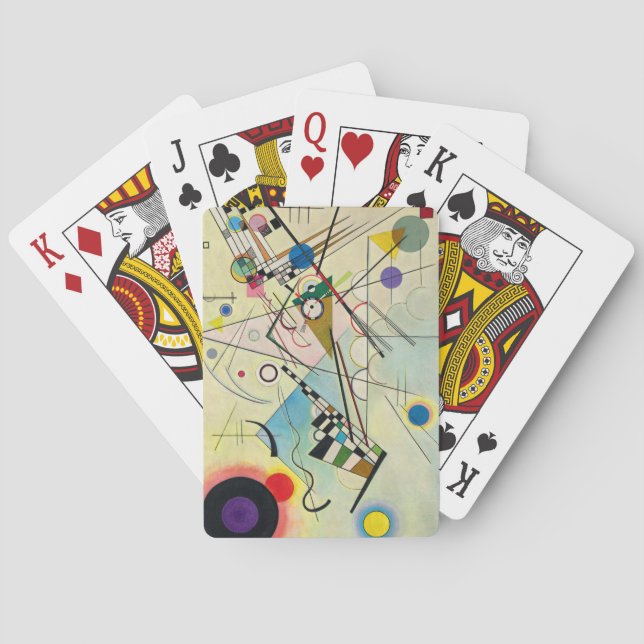 Baralho Composição 8 de 1923 por Wassily Kandinsky (Verso)