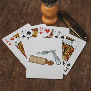 Baralho Compro Vintage Hetero Razor e Strop Barber