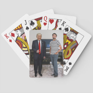 Baralho Conheceu o Presidente Donald Trump  Adicione Sua F