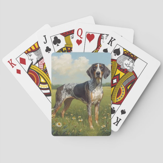 Baralho Coonhound Bluetick (Verso)
