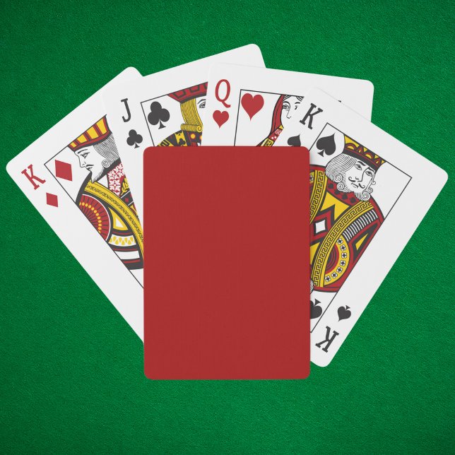 Baralho Cor Sólido Vermelho da Apple, Amarra Escura (Criador carregado)