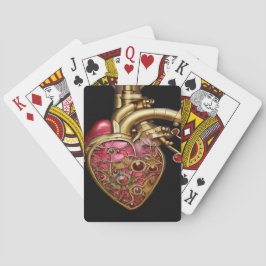 Baralho Coração e Lágrimas Anatômicas Steampunk