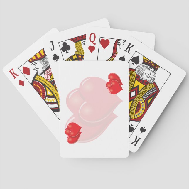 Baralho Corações são Corações Pesados (Verso)