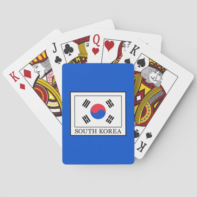 Baralho Coreia do Sul (Verso)